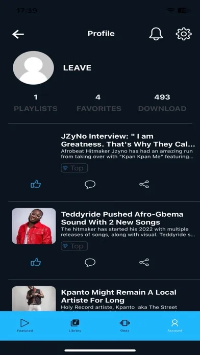 TuneIt Music Streaming应用截图