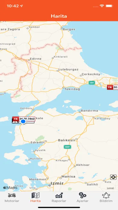 صور Turuncu Motosiklet Takip