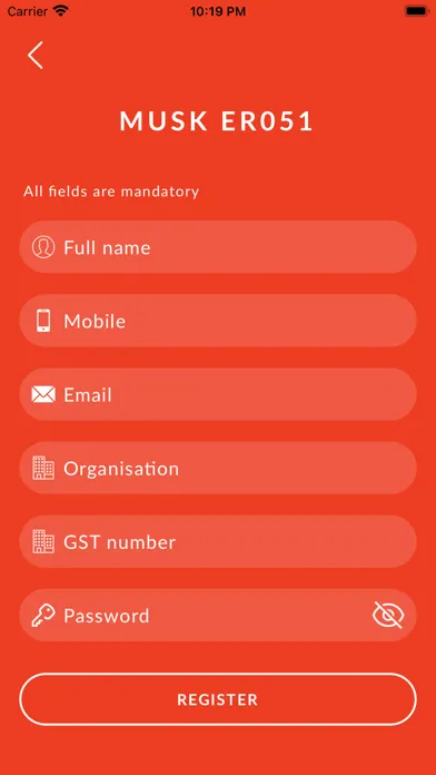 Tangkapan skrin Musk ER051