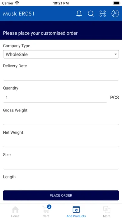 Tangkapan skrin Musk ER051