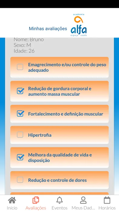Capturas de pantalla de Alfa Espaço Saúde