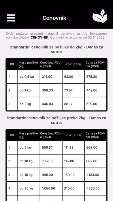 Bex Mobile स्क्रीनशॉट