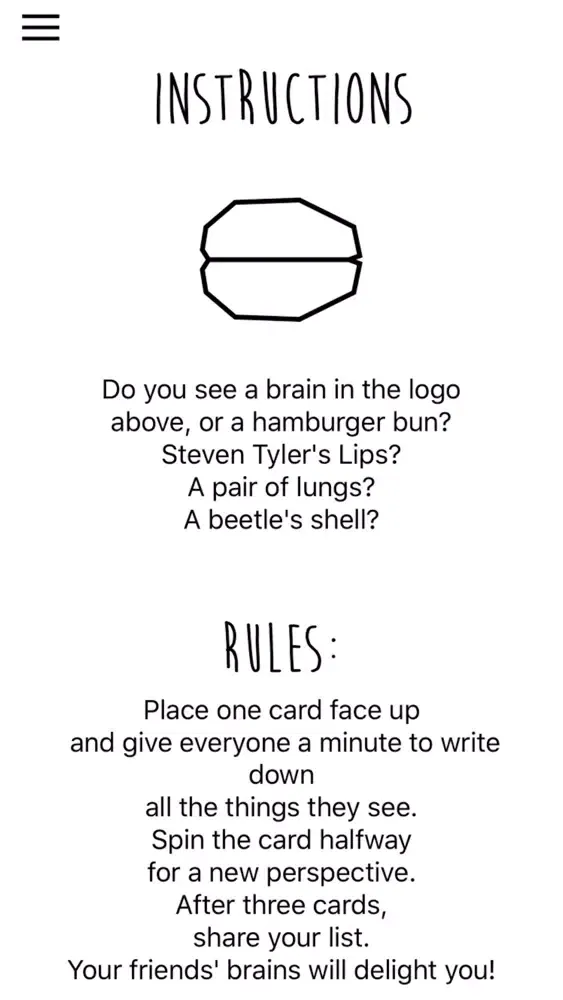 BrainSpin Creativity Game应用截图
