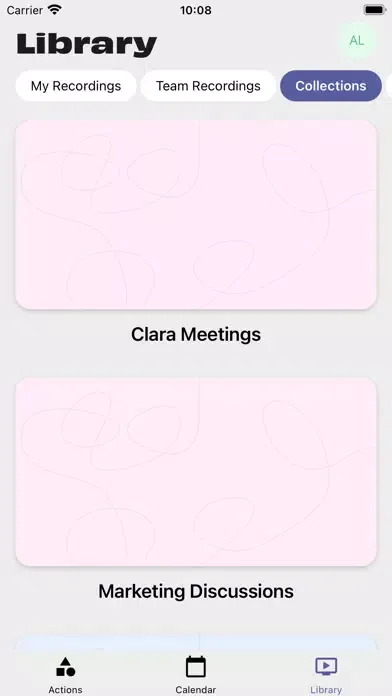 Clara Mobile Screenshots