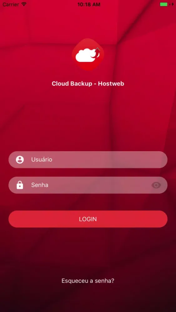 Cloud Backup Screenshots