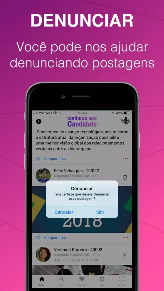 Conheça Seu Candidato 스크린샷