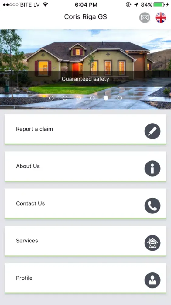 Capturas de tela do Coris Riga GS