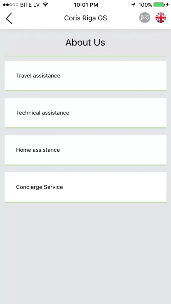 Capturas de tela do Coris Riga GS