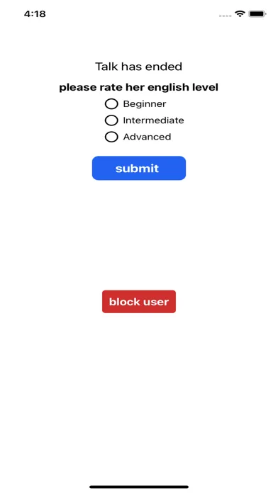 English speaking partner 스크린샷