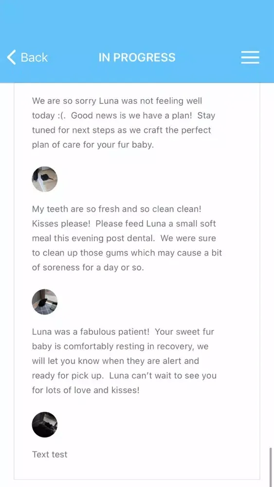 Capturas de tela do Furbaby Pet Owner