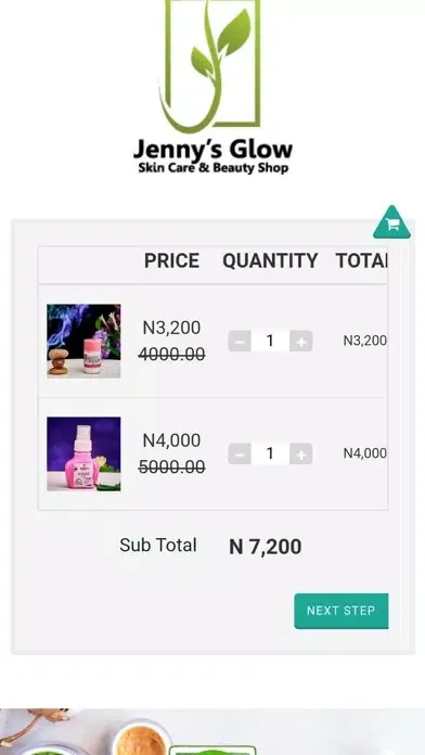 Jennys Glow Skincare Screenshots