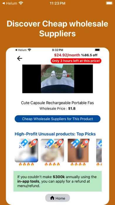 Screenshot di Jungle Scoot seller app