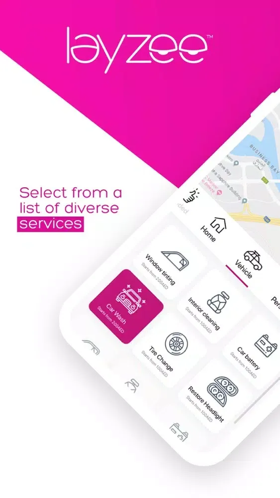 Layzee: Get Any Service Now سکرین شاٹس