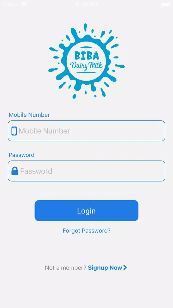 Ảnh chụp màn hình của Biba Milk