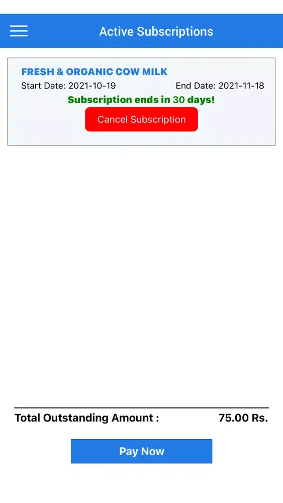 Ảnh chụp màn hình của Biba Milk