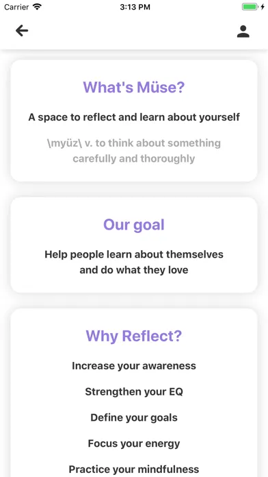 Müse: Daily Reflection Journal应用截图