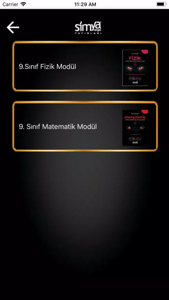 SİMYA YAYINLARI سکرین شاٹس