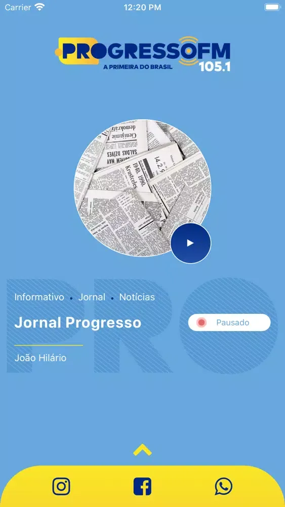 Progresso FM 105.1应用截图