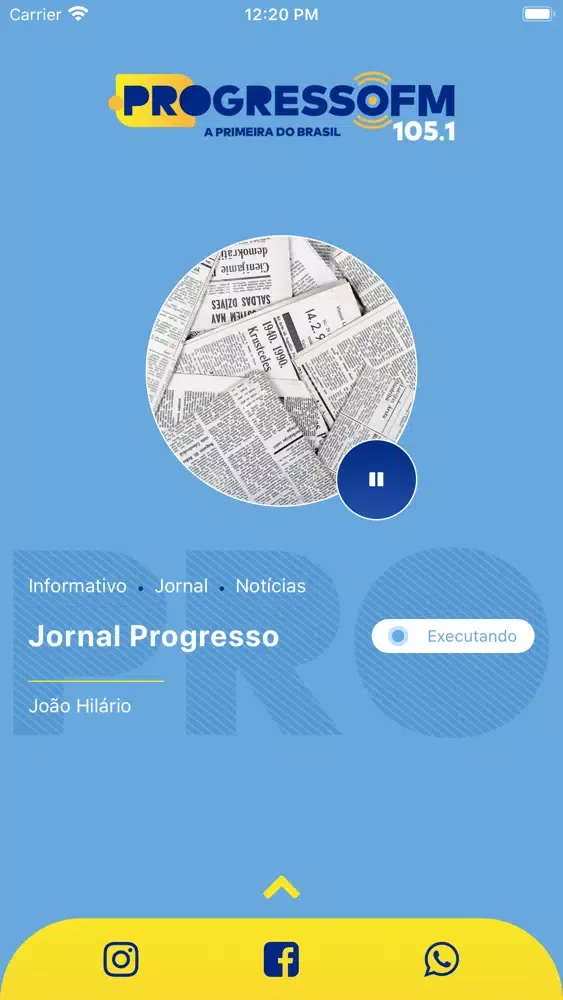 Progresso FM 105.1应用截图
