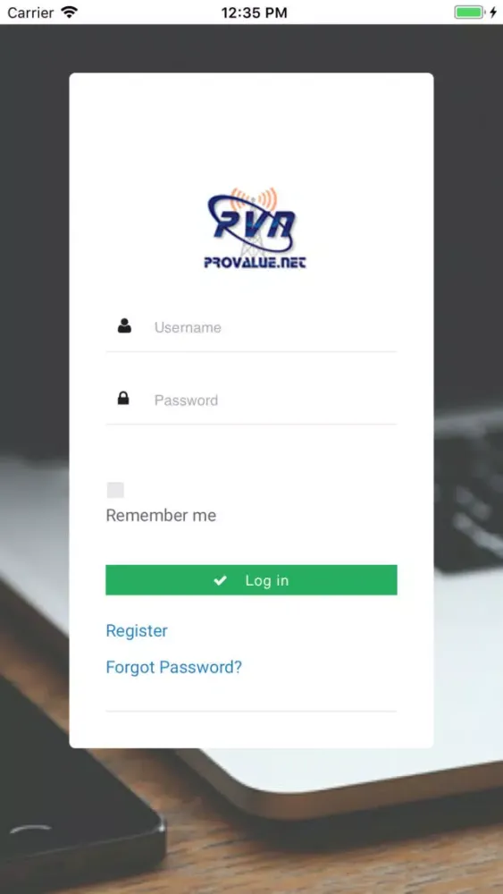 Tangkapan skrin ProValue.Net