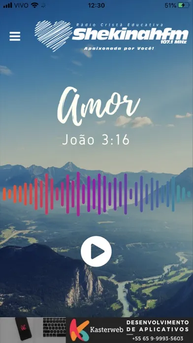 Rádio Shekinah FM 107.1 Screenshots