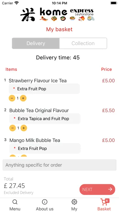 Kome Express Leytonstone Screenshots
