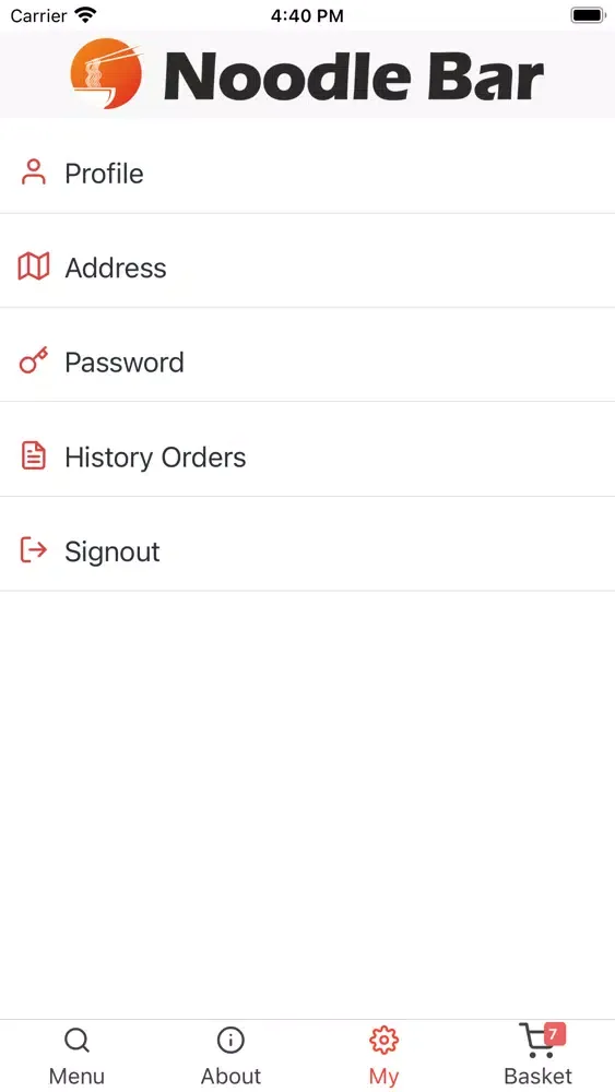 Noodle Bar London应用截图