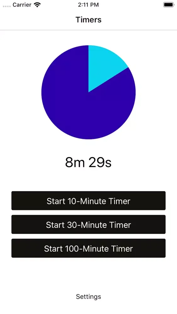 Reuse Timers应用截图