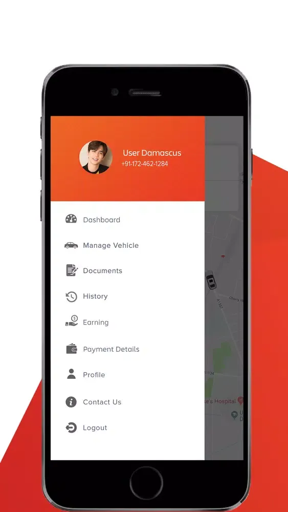 Tangkapan skrin RoadStar Customer