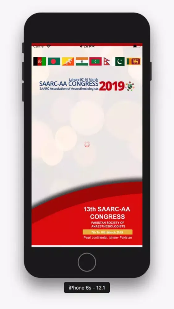 Tangkapan skrin Saarc2019