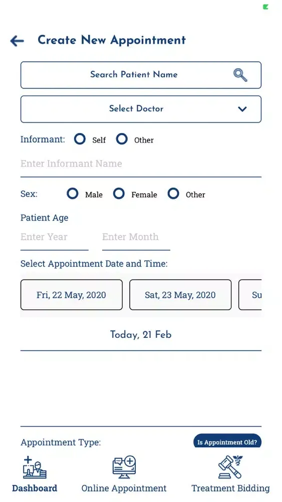 Capturas de pantalla de SiashMed- For Hospital