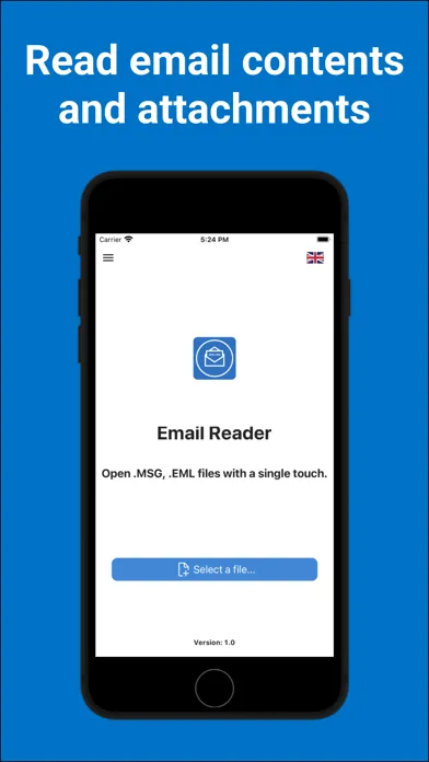 Email Reader スクリーンショット