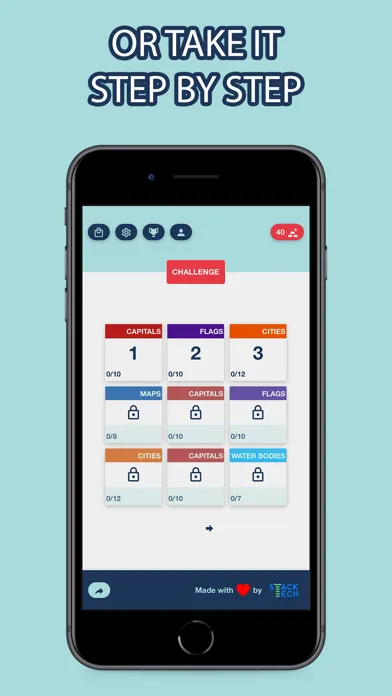 GeoQuiz - Geography Quiz Game应用截图