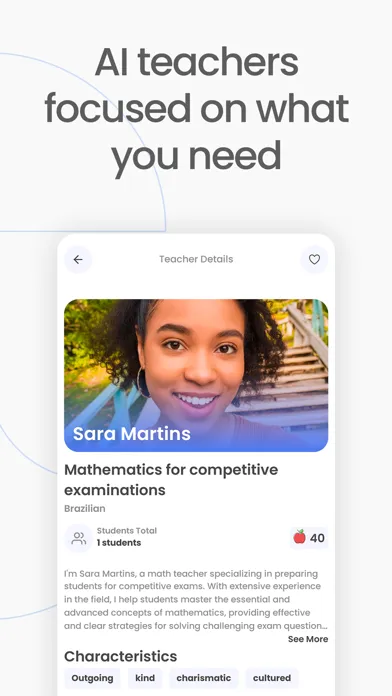 Study with Experts: Teacher.Ai应用截图