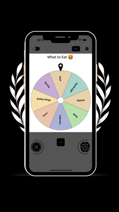 AI Choice Roulette: Spin Wheel应用截图