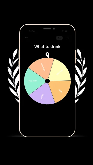 AI Choice Roulette: Spin Wheel应用截图