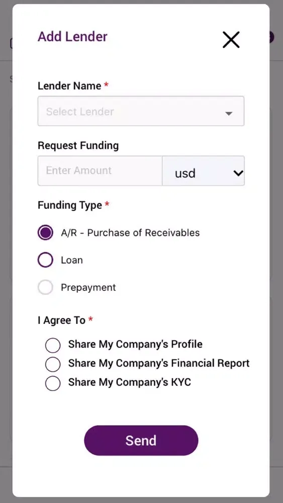 KRATOS Trade Discovery App Screenshots