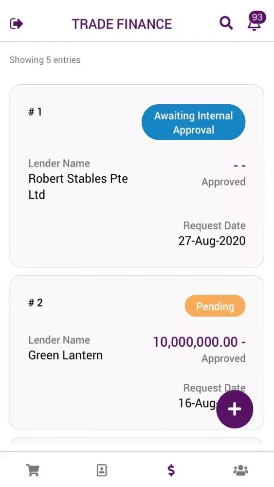 KRATOS Trade Discovery App Screenshots