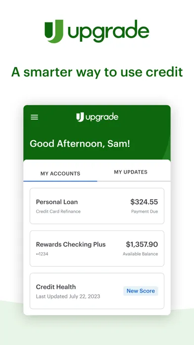 Capturas de pantalla de Upgrade - Mobile Banking