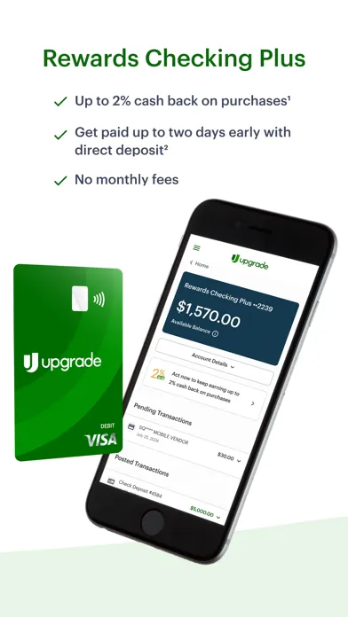 Capturas de pantalla de Upgrade - Mobile Banking