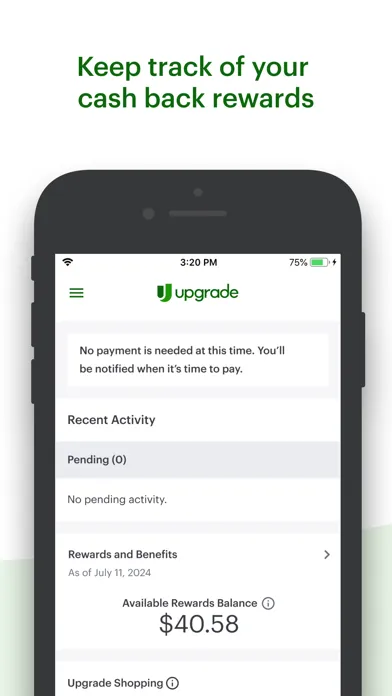 Capturas de pantalla de Upgrade - Mobile Banking
