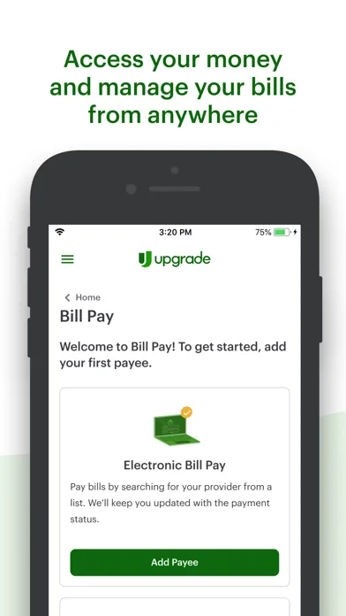 Capturas de pantalla de Upgrade - Mobile Banking