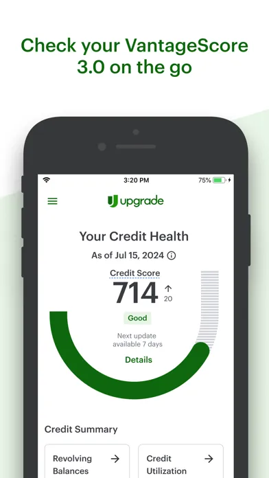 Capturas de pantalla de Upgrade - Mobile Banking