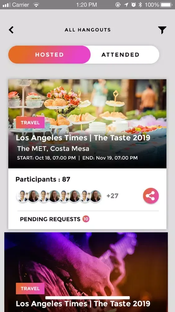Rendevoo: Social experiences Ekran Görüntüleri