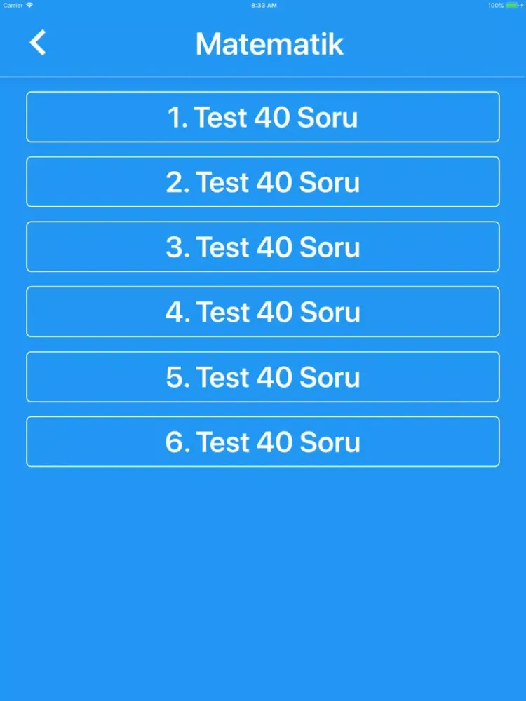 TYT YKS ÇÖZÜMLÜ ÇIKMIŞ DENEME iPad 应用截图
