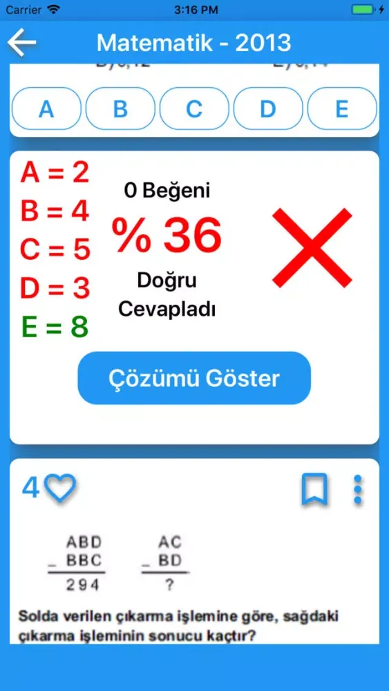 TYT YKS ÇÖZÜMLÜ ÇIKMIŞ DENEME应用截图