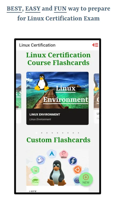 Screenshot di Linux Certification Lite