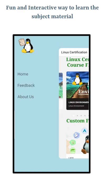Screenshot di Linux Certification Lite