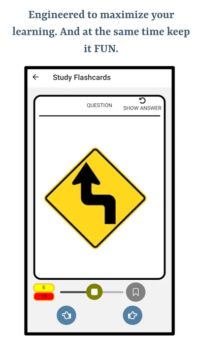 Screenshot di Driving Road Signs