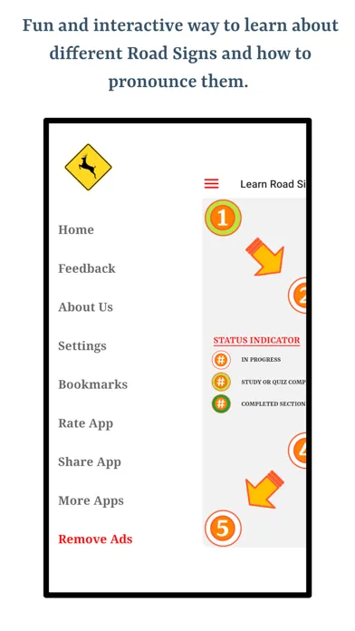 Screenshot di Driving Road Signs